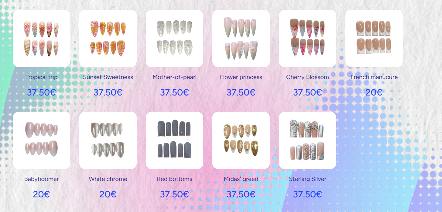 page produits